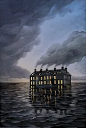 Heartbreak House, 2006 (planche à gratter, colorisée numériquement)