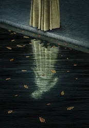 Rosmersholm, 2010 (scratchboard, colorisé numériquement)