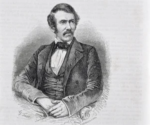 David Livingstone (1813-1873) gravé par S. Pannemaker