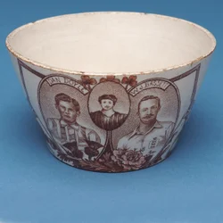 Bol souvenir Angleterre contre Écosse (céramique)