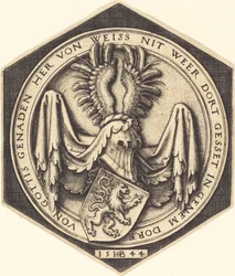 Blason avec un lion
