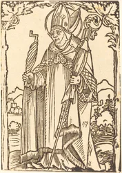 Saint Érasme en évêque