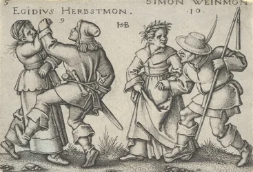 Septembre et Octobre, des Fêtes Paysannes ou les Douze Mois, 1546-47