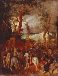 Une compagnie de cavalerie