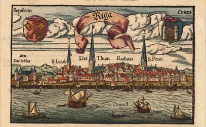 Riga de la Cosmographia, vers 1568
