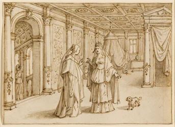 Anne et Didon discutent d