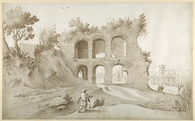 Basilique de Constantin. Mur d