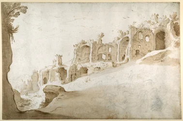 Ruines sur le Palatin : la Domus Augustanus et le palais de Septime Sévère