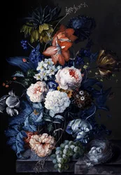 Nature morte avec nid d