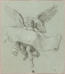 Ange avec parchemin