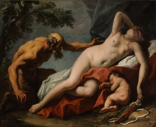 Vénus et Satyre