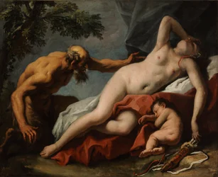 Vénus et Satyre