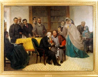 La rencontre de Giuseppe Garibaldi et Alessandro Manzoni