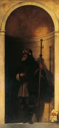 Saint Sinibald, décoration de la porte d