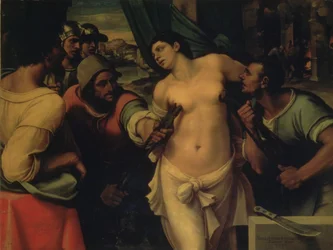 Le Martyre de Sainte Agathe, 1520