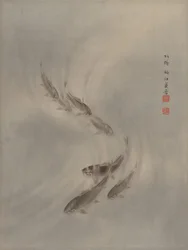 Banc de poissons, vers 1890-92