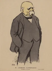Georges Clemenceau, homme politique français