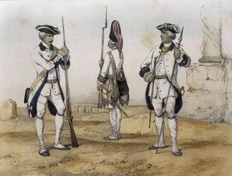 Fantassins de ligne sous le règne de Charles III d