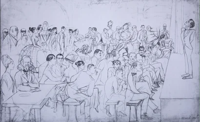 La maison de repos des comédiens, 1916
