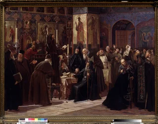 Le soulèvement du monastère Solovetsky en 1666