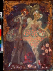 Cupidon et un faune