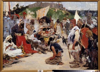Commerce dans un état slave oriental