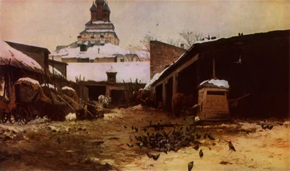 Bord de route à Moscou, 1892, 1965
