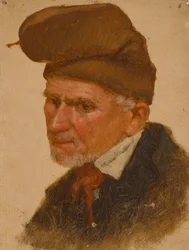 Homme avec un chapeau