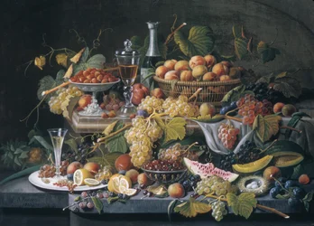 Nature morte : Fruits, 1855