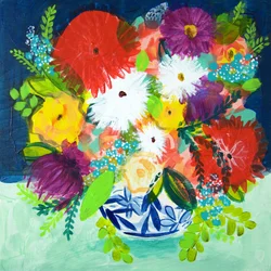 Bouquet floral éclatant