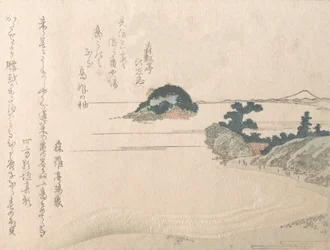 Île de la Tortue et Fujiyama, 19ème siècle