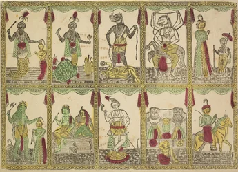 Das Avataras, Dix incarnations de Vishnu
