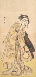 Le Quatrième Iwai Hanshiro en Femme