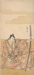 Le quatrième Matsumoto Koshiro en samouraï