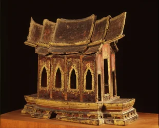 Modèle de temple de la période Ayutthaya