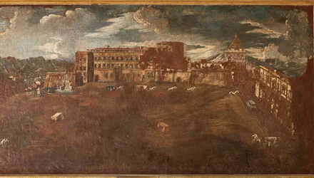 Vue du Palais Royal, vers 1760