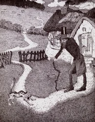 Il était un homme tordu, du livre pour enfants de la princesse Marie-José, publié 1916