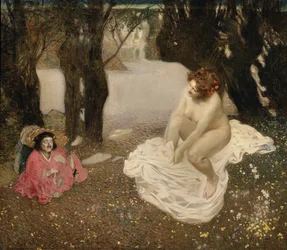 Le nain et la femme