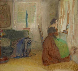 Chambre dans une ancienne maison forestière