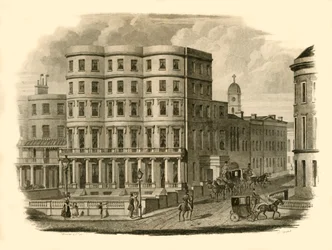 Hôtel de Bristol, Marine Parade, Brighton, 1835