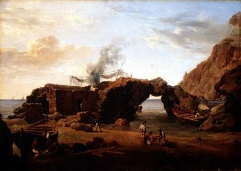 Paysage rocheux à Capri