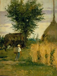 Dans la cour de la ferme