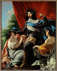 Louis XIII, roi de France et de Navarre ... (peinture sur toile)