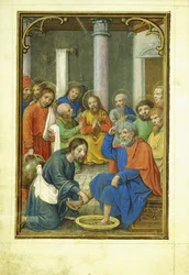Le Christ lavant les pieds de Pierre