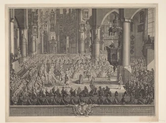 Mariage de Charles Christian de Nassau-Weilburg avec la princesse Caroline, 1760