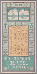 Calendrier 1917
