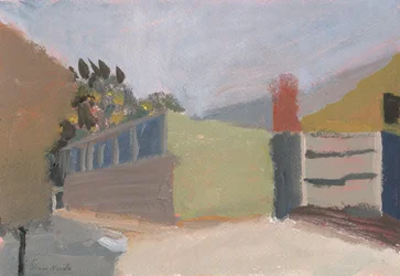 Sous-station électrique et vieux bâtiments n°1, 2023