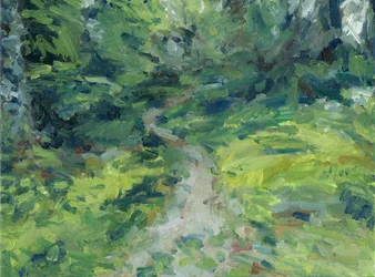 Sentier à travers les bois n° 2, 2023