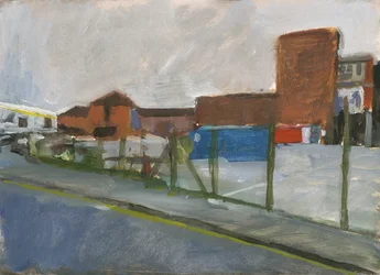 Stockage, supermarché et bâtiment d