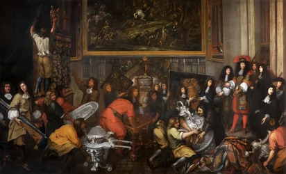 Louis XIV visite la Manufacture des Gobelins le 15 octobre